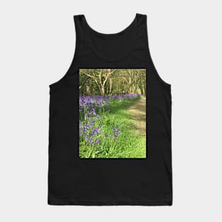 Woodland Bells - Bluebells Chiming in the Surrey Woods Tank Top